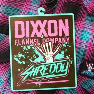 Dixon and Shreddy flannel
